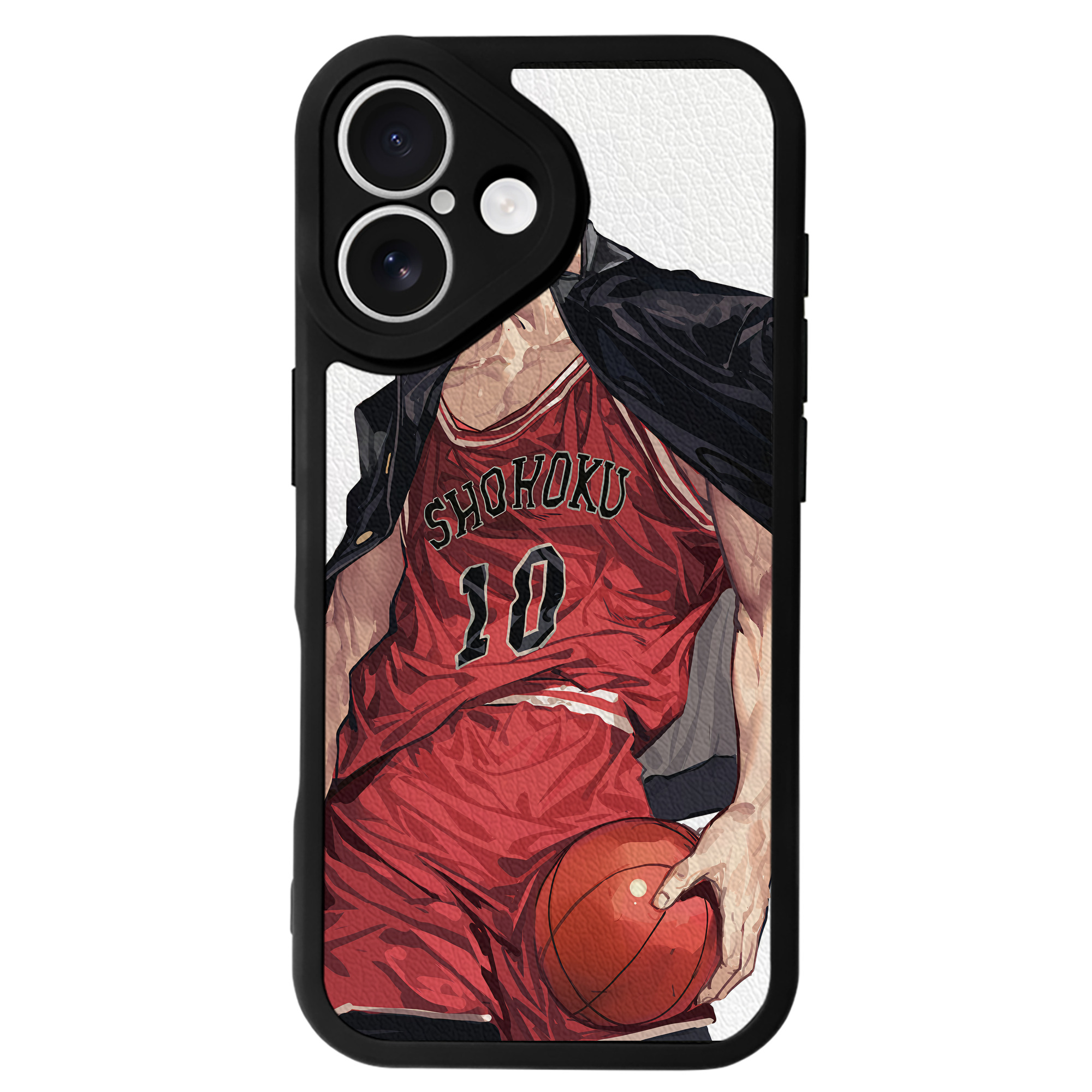 （画像用） SLAM DUNK／スラムダンク 【iPhone 16シリーズ対応】シリコンスマホケース（レザー調） 材質：シリコン